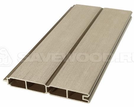 Заборный профиль из ДПК Savewood SW Agger матовый тик купить в Кингисеппе
