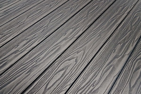 Террасная доска из ДПК Terrapol Смарт 3D Полнотелая без паза Черное дерево купить в Кингисеппе