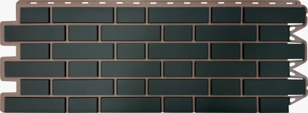 Фасадная панель Альта-Профиль, Кирпич Клинкерный, Графит купить в Кингисеппе