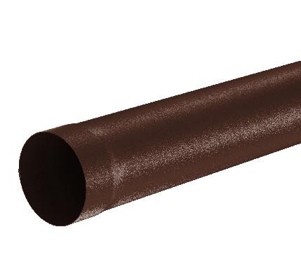 Водосток Aquasistem, Система 150/100 - Труба водосточная 3.00м RAL 8017 Коричневый matt купить в Кингисеппе
