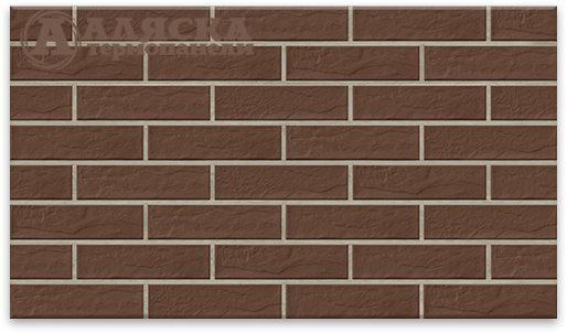 Фасадные Термопанели Аляска Braun Rustic купить в Кингисеппе