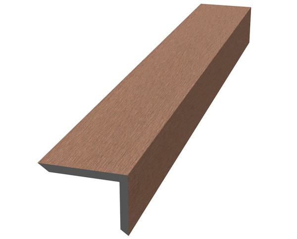 Уголок ДПК для террасной доски NauticPrime, 60x40x2900мм Кедр купить в Кингисеппе