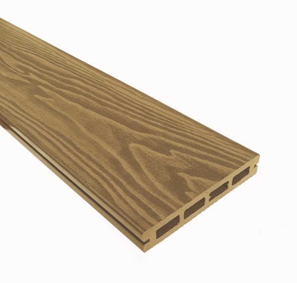 Террасная доска из ДПК Terrapol Смарт 3D Пустотелая с пазом Дуб Севилья купить в Кингисеппе