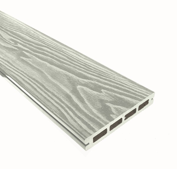 Террасная доска из ДПК Terrapol Смарт 3D Пустотелая с пазом Дуб беленый купить в Кингисеппе