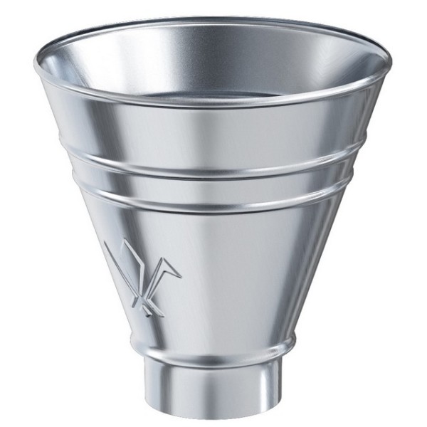 Водосток Aquasistem, Система 150/100 - Воронка водосборная круглая оцинковка купить в Кингисеппе