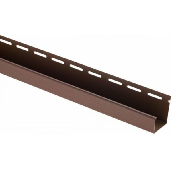 J-профиль Люкс Крашенный, T-15, ВН, Тёмный Орех купить в Кингисеппе