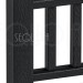 Комплект крышка/юбка для столба SEQUOIA BLACK купить в Кингисеппе
