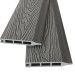 Заборная панель шип-паз EasyDecking Wood-Х 146х20 Серый купить в Кингисеппе