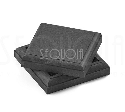 Комплект крышка/юбка для столба SEQUOIA GRAY купить в Кингисеппе