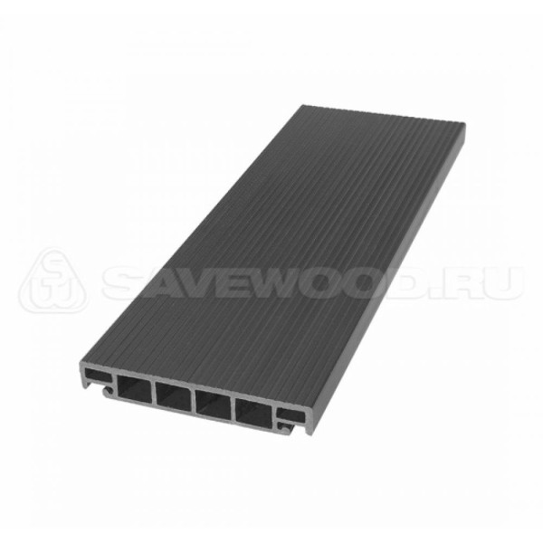 Террасная доска из ДПК SW-Salix «SaveWood» графит купить в Кингисеппе