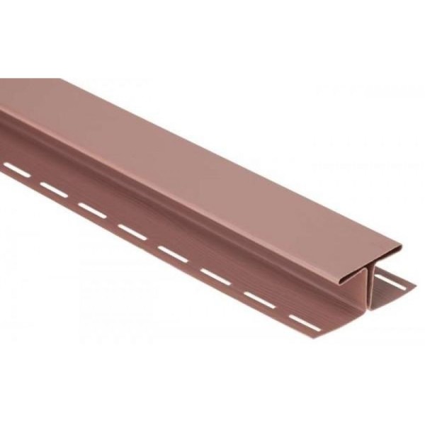 Н-профиль Люкс Крашенный, T-18, ВН, Красно-коричневый купить в Кингисеппе