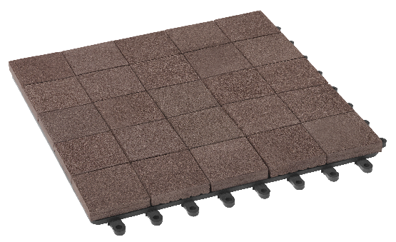 Модульный паркет ДПК GRINDERDECO Мозаика 13 Шоколад купить в Кингисеппе