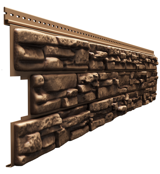 Сайдинг Виниловый Деке Rocky Кедровый орех купить в Кингисеппе