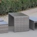 Диван-Трансформер AFINA плетеный из иск. ротанга S330G-W78 Grey купить в Кингисеппе