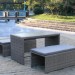 Диван-Трансформер AFINA плетеный из иск. ротанга S330G-W78 Grey купить в Кингисеппе