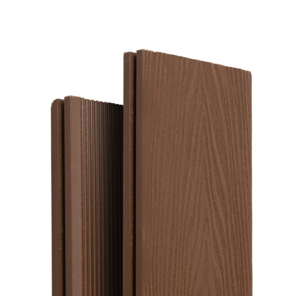 Террасная доска Ecodecking Экстра 3D полнотелая Шоколад купить в Кингисеппе