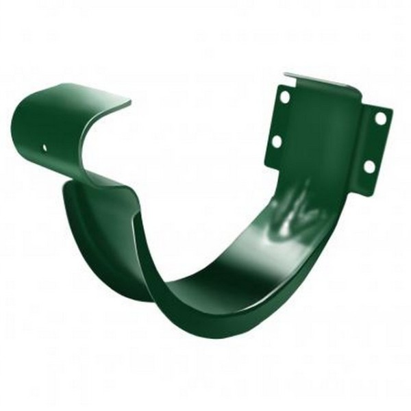 Водосток Grand Line 125x90 – Держатель желоба RAL 6005 купить в Кингисеппе