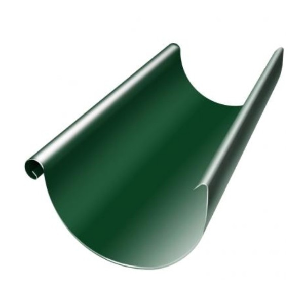 Водосток Grand Line 125x90 – Желоб 3м RAL 6005 купить в Кингисеппе