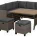 Комплект мебели AFINA плетеной из иск. ротанга AFM-307G-Grey купить в Кингисеппе