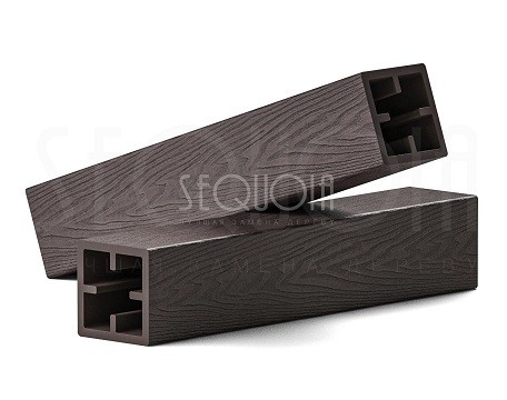 Столб SEQUOIA Evolution 3D WOOD BROWN купить в Кингисеппе