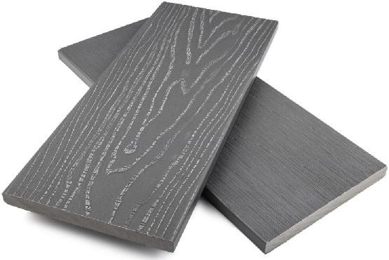 Заборная доска ДПК полнотелая NanoWood Серый купить в Кингисеппе
