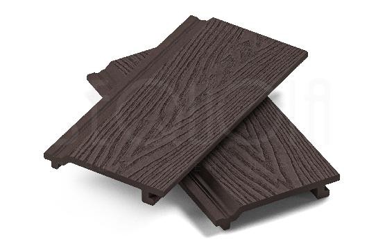 Доска фасадная ДПК 3D SEQUOIA Evolution WOOD BROWN купить в Кингисеппе