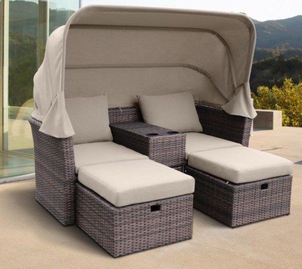 Комплект мебели AFINA плетеной из иск. ротанга AFM-330B Brown купить в Кингисеппе