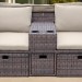 Комплект мебели AFINA плетеной из иск. ротанга AFM-330B Brown купить в Кингисеппе
