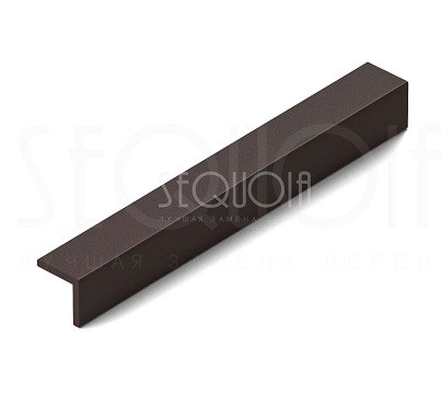 Уголок завершающий террасный SEQUOIA BLACK купить в Кингисеппе