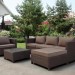 Комплект мебели AFINA плетеной из иск. ротанга YR821A Brown/Beige купить в Кингисеппе