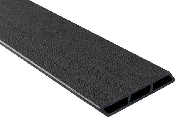 Доска Ромбус 3D ДПК Outdoor STORM BLACK черная купить в Кингисеппе