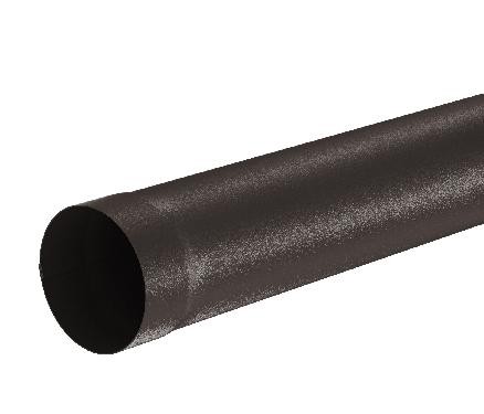 Водосток Aquasistem, Система 150/100 - Труба водосточная 3.00м RR 32 Тёмно-коричневый matt купить в Кингисеппе