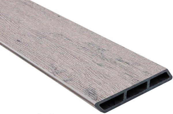 Доска Ромбус 3D ДПК Outdoor STORM GREY серая микс купить в Кингисеппе
