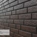 Фасадная панель Ю-Пласт Стоун Хаус Кирпич Коричневый купить в Кингисеппе