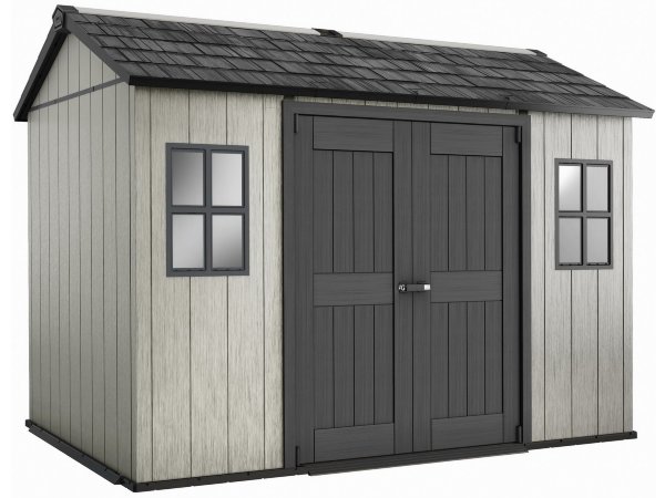 Хозблок пластиковый Oakland 11*7.5"SD (по полу внутри 8,0 кв.м.) Можно красить купить в Кингисеппе