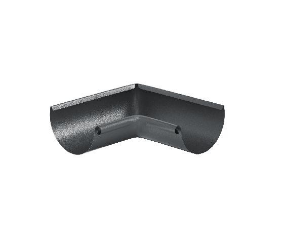 Водосток Aquasistem, Система 125/90 - Угол желоба, внутренний 90° RR 23 Маренго matt купить в Кингисеппе