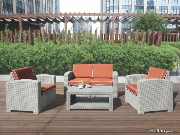 Уличные диваны и кресла коллекции Rattan Premium 4 купить в Кингисеппе