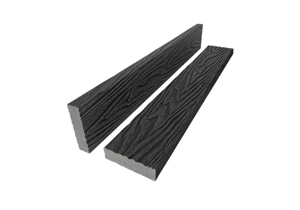 Брус лавочный 3D-тиснение 20х80 Графит купить в Кингисеппе