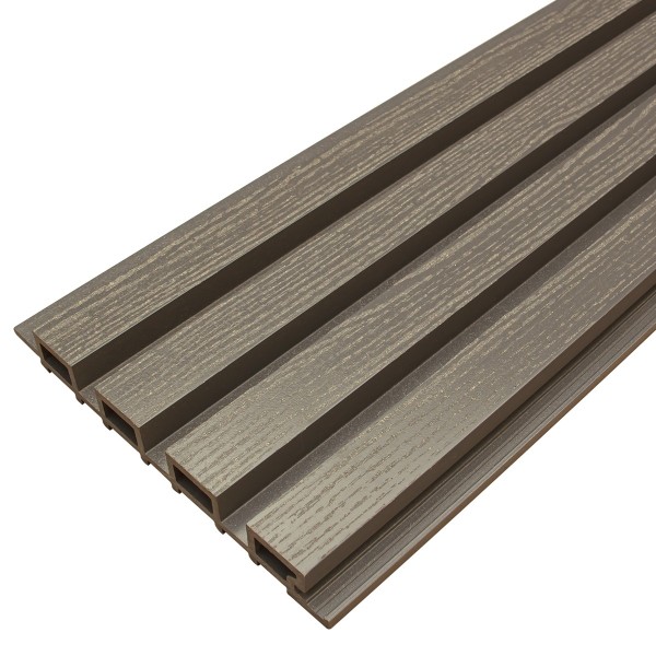 Фасадная доска из ДПК Faynag Wood Рейка Графит купить в Кингисеппе