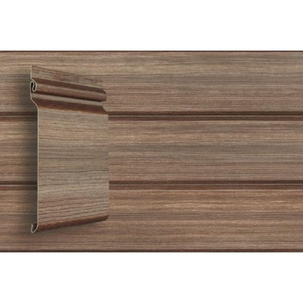Виниловый сайдинг Grand Line Natural-Брус Tundra - Кедр купить в Кингисеппе