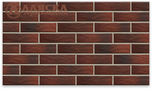 Фасадные Термопанели Аляска Cherry Rustic купить в Кингисеппе