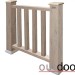 Ограждение из ДПК Outdoor Классик 3D STORM серый микс купить в Кингисеппе
