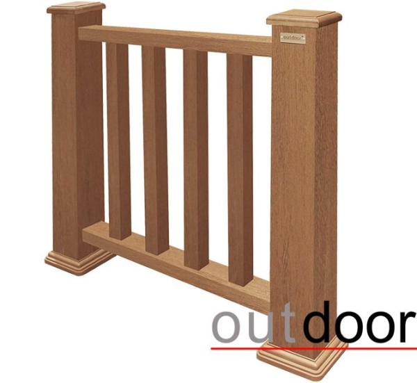 Ограждение из ДПК Outdoor Классик 3D STORM дуб купить в Кингисеппе