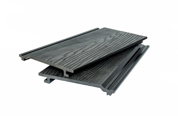 Фасадная доска 3D WOOD BRUSHING, чёрный купить в Кингисеппе