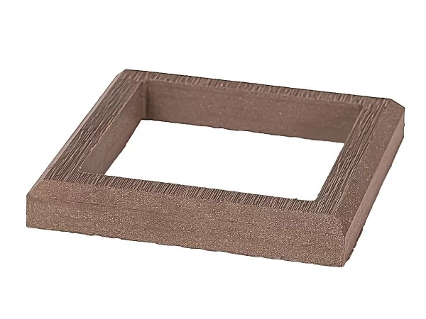 Рамка ДПК для столба 100x100 Шоколад купить в Кингисеппе