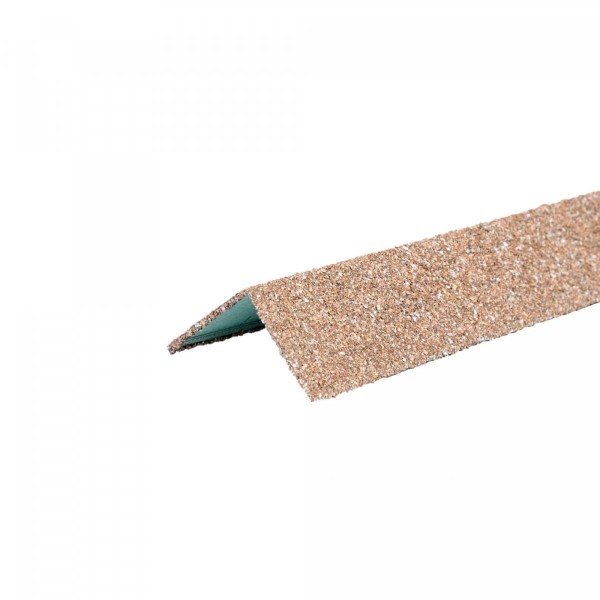 Уголок металлический внешний ТЕХНОНИКОЛЬ HAUBERK, Коричнево-бежевый купить в Кингисеппе