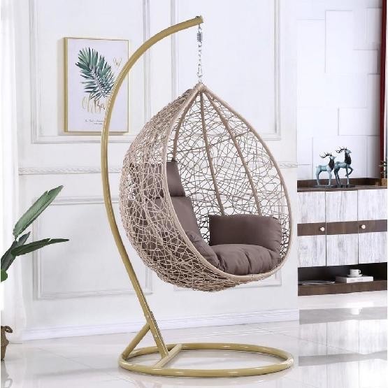 Кресло Подвесное из искусственного ротанга AFM-169A-LB Beige купить в Кингисеппе