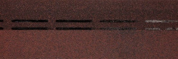 Коньково-карнизная черепица Docke Standard, красный купить в Кингисеппе