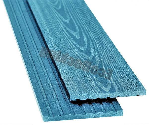 Заборная доска   из ДПК ECODECKING Лазурь купить в Кингисеппе