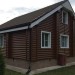 Сайдинг "blockhouse" под бревно, Акриловый Премиум ВН-01, орех тёмный купить в Кингисеппе